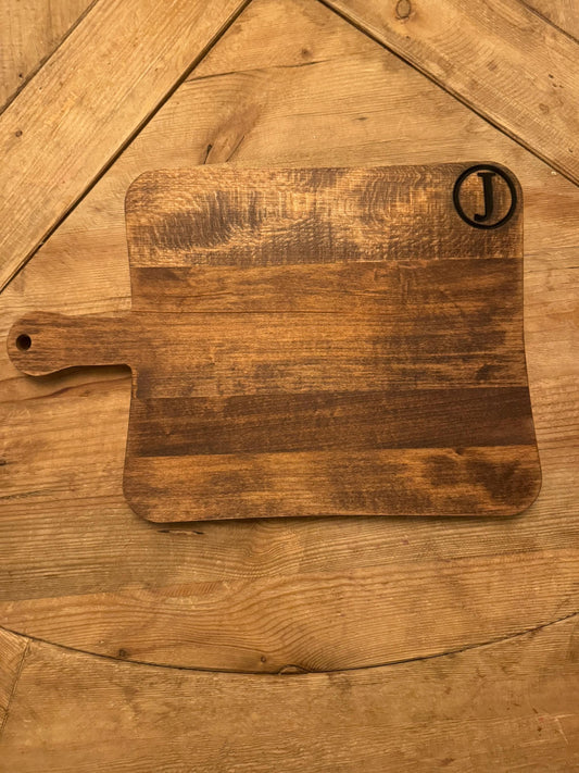 Personalized Hardwood Charcuterie Board with Custom Engraving – Elegant Cheese Platter for Weddings & Gifts